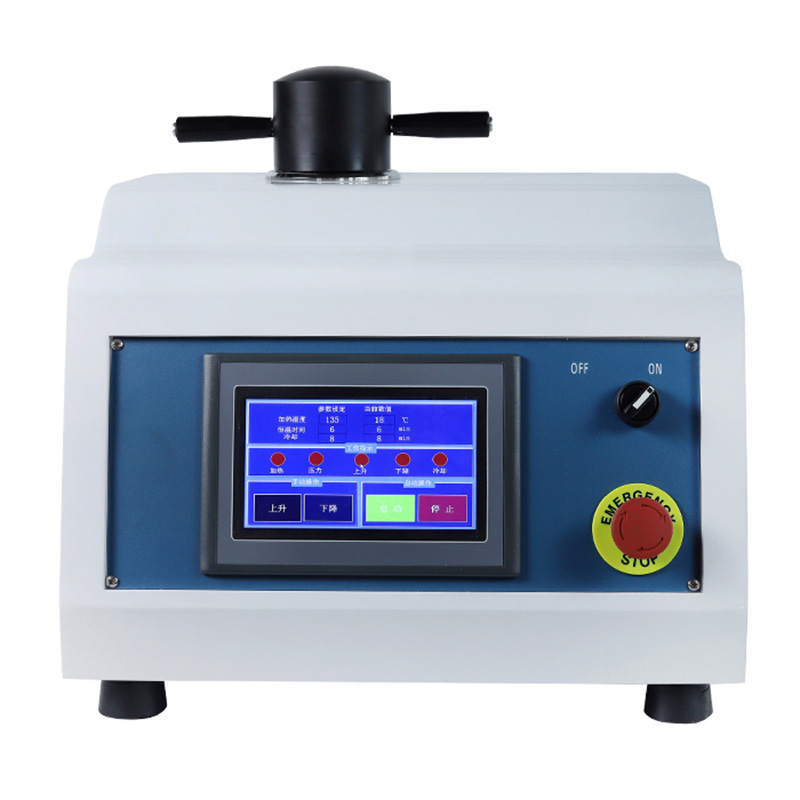 Volautomatische metallografische monstermontagemachine ZXQ-1 met waterkoeling