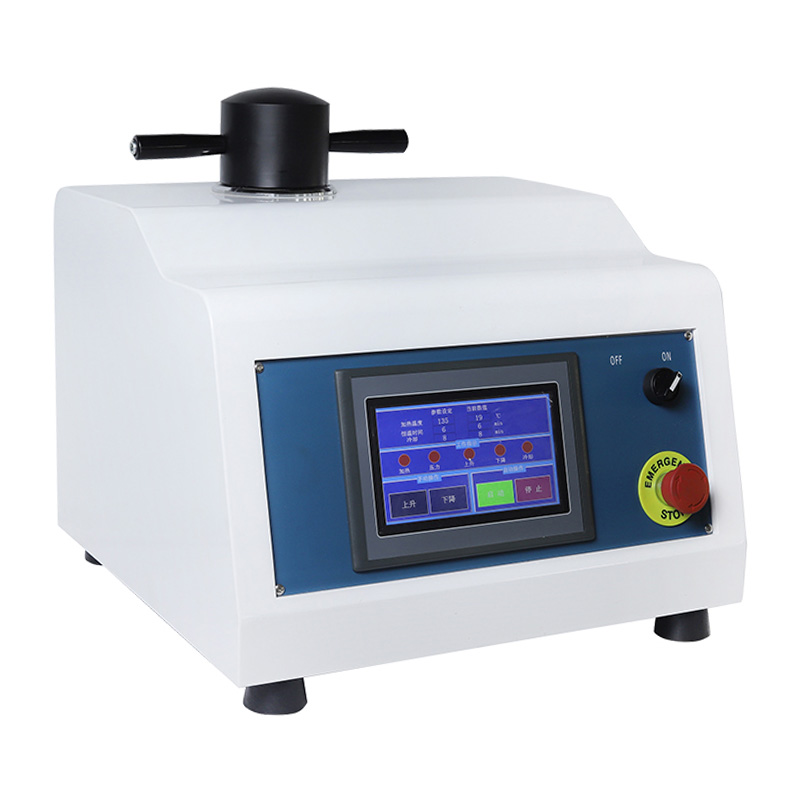 Volautomatische metallografische monstermontagemachine ZXQ-1 met waterkoeling